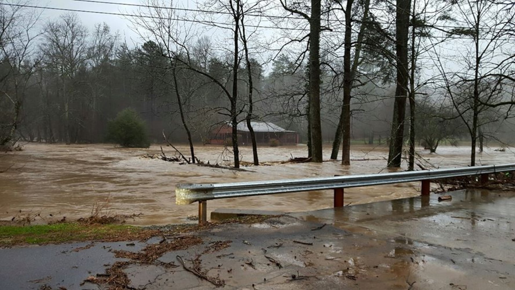 Flooding in Gilmer County