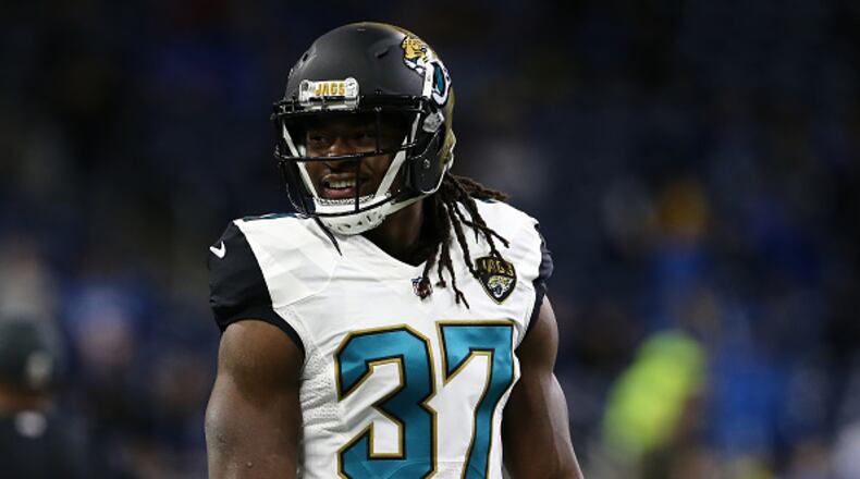 DETROIT, MI - NOVEMBER 20: Johnathan Cyprien #37 of the Jacksonville Jaguars during warm ups prior to the game against the Detroit Lions at Ford Field on November 20, 2016 in Detroit, Michigan. (Photo by Rey Del Rio/Getty Images) *** Local Caption ***Johnathan Cyprien