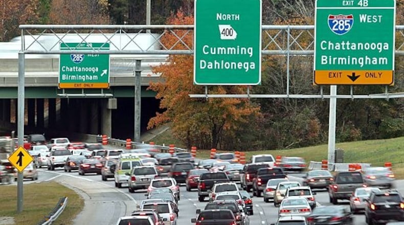 Georgia transportation officials are moving forward with plans to build toll lanes along I-285 and Ga. 400 — two of the busiest stretches of highway in the Southeast.