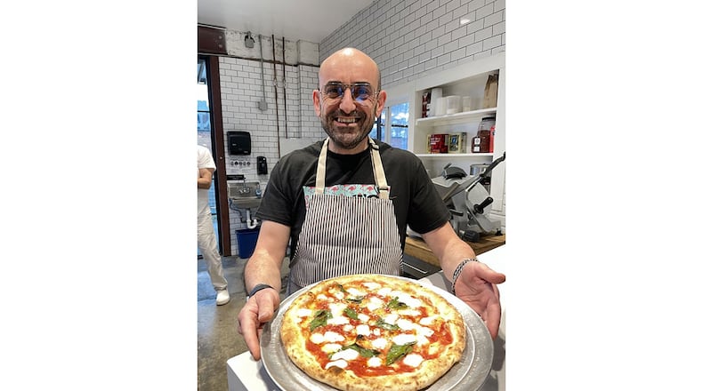 Patrizio Alaia is the co-owner of Mozza Bella, a new stall in the Chattahoochee Food Works food hall.