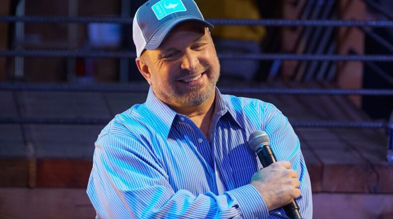 NASHVILLE, TN - JUNE 08: Garth Brooks speaks onstage at the HGTV Lodge during CMA Music Fest on June 8, 2017 in Nashville, Tennessee. (Photo by Anna Webber/Getty Images for HGTV)