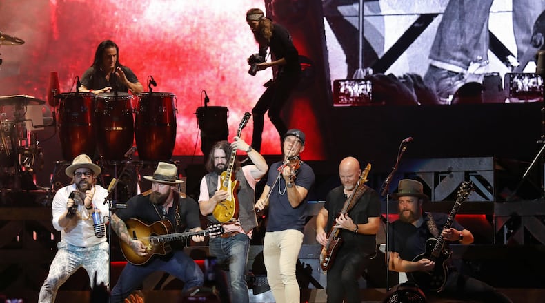 The Zac Brown Band packed SunTrust Park on June 30, 2018, for their first-ever hometown headlining stadium concert. Photo: Robb Cohen Photography & Video/ www.RobbsPhotos.com
