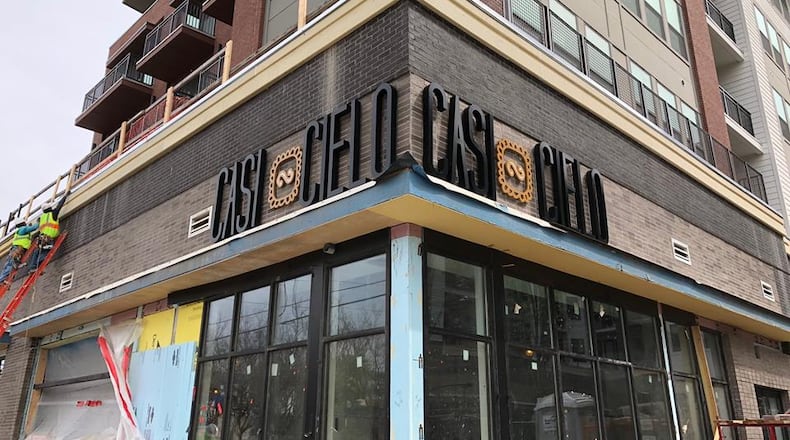 The exterior of Casi Cielo.