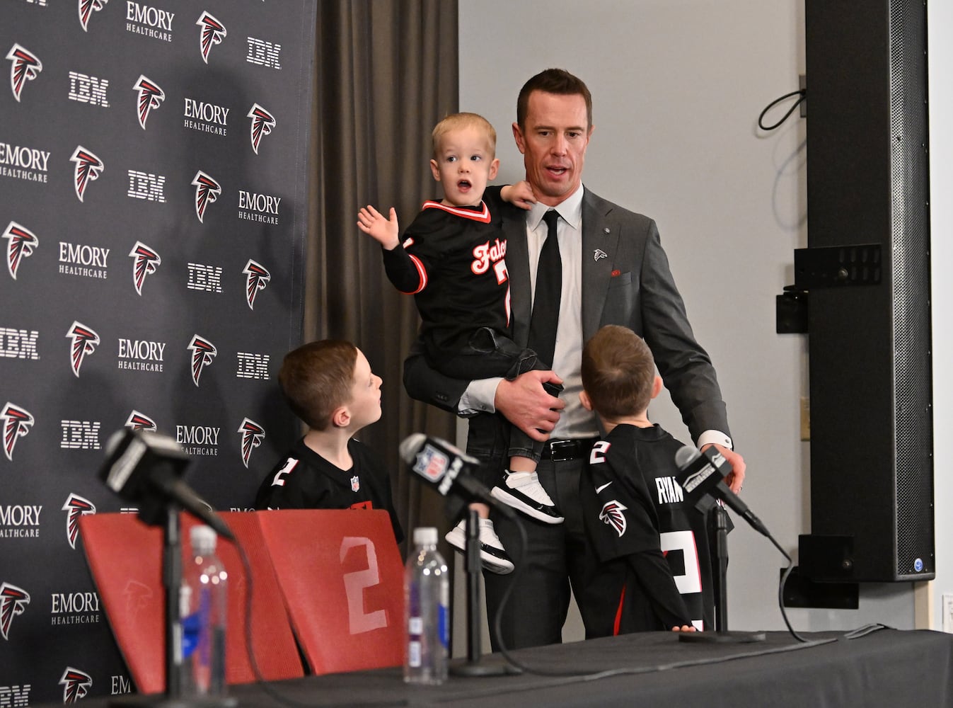 New Falcons president of football Matt Ryan