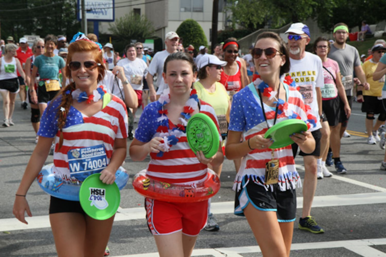 Peachtree Road Race 2012