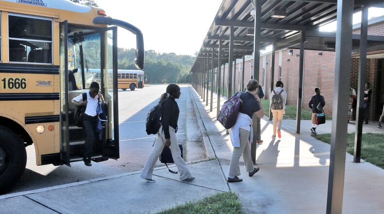 New school “climate” and district “financial efficiency” results are released for 2016. BOB ANDRES / BANDRES@AJC.COM