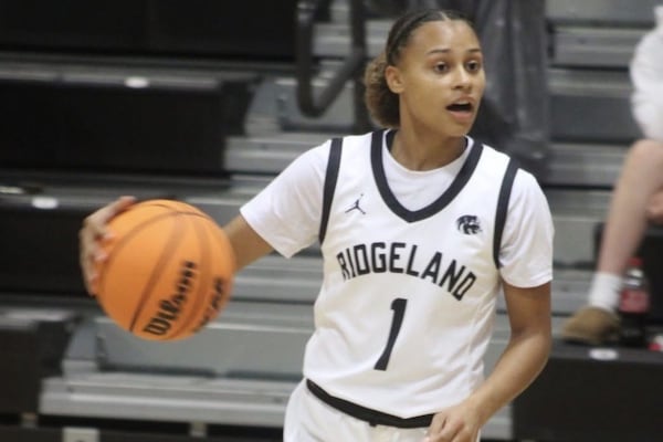 Freshman point guard Jordyn Thomas is Ridgeland's second-leading scorer and has the most steals in GHSA, according to MaxPreps. (Courtesy of Ridgeland)