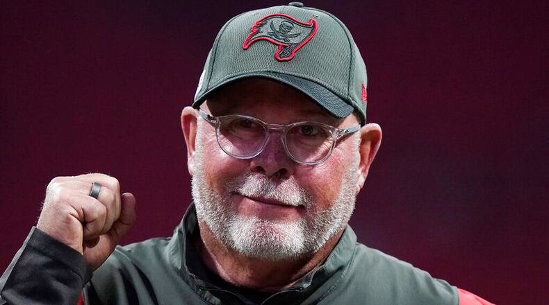 The Bucs were 31-18 with Bruce Arians as head coach. File photo