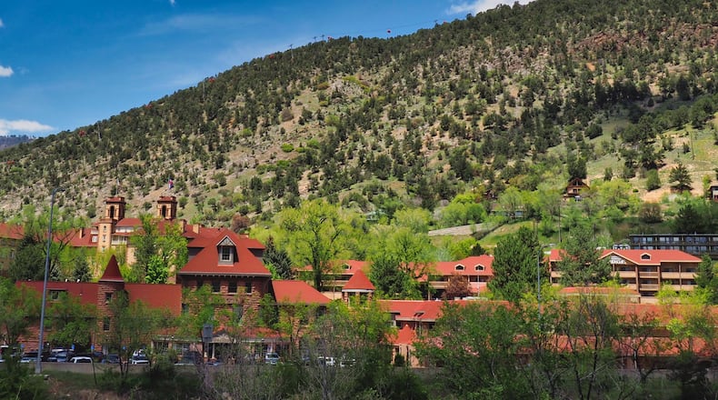 Iron Mountain is the site of Glenwood Caverns Adventure Park in Glenwood Springs, Colorado, where a girl was killed Sunday night in an incident involving the Haunted Mine Drop. The park closed for two days after the girl's death. (Dreamstime/TNS)