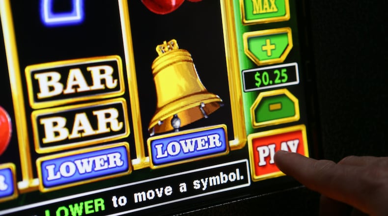 Coin-operated "amusement" machine