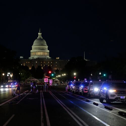 The U.S. Capitol is seen during Independence Day events honoring the nation's 250th anniversary, Saturday, July 4, 2026, in Washington. (AP Photo/Rahmat Gul)