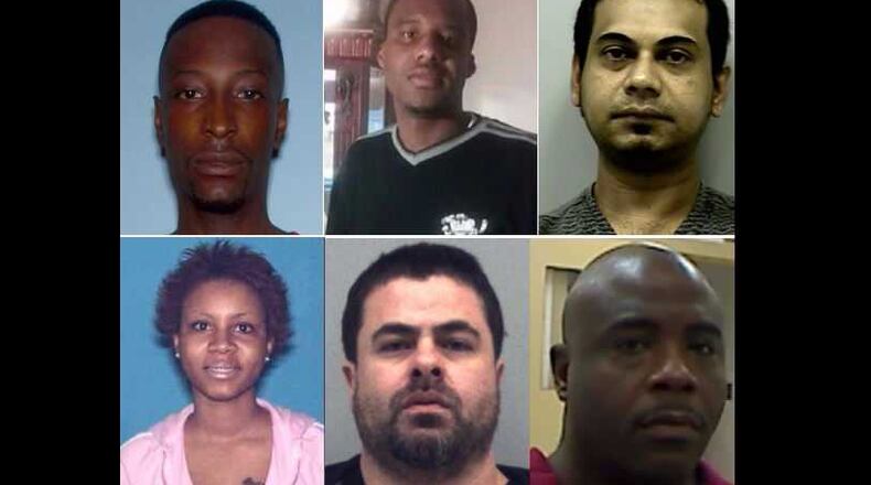 Every two weeks or so, the Gwinnett County Sheriff's Office releases a list of wanted suspects. These six people are included on the list released Nov. 18, 2016.