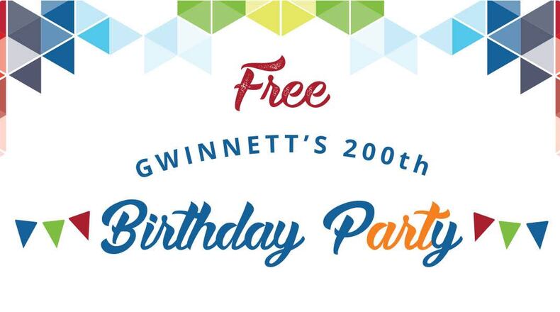 Gwinnett’s yearlong bicentennial celebration concludes Saturday, Dec. 15 with a free family-friendly party and a ticketed evening gala at the Infinite Energy Center.