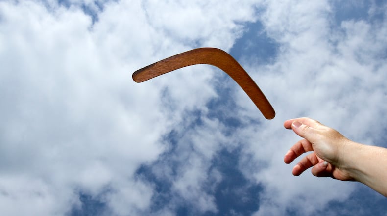 File image of a boomerang.