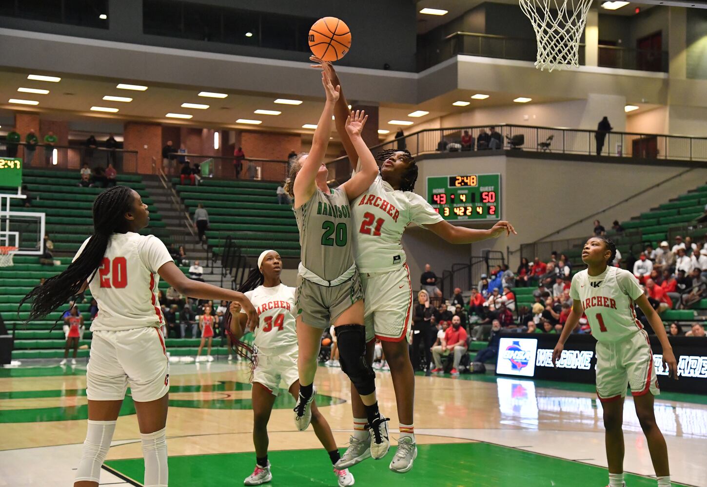 HS basketball playoffs: Archer vs. Harrison girls