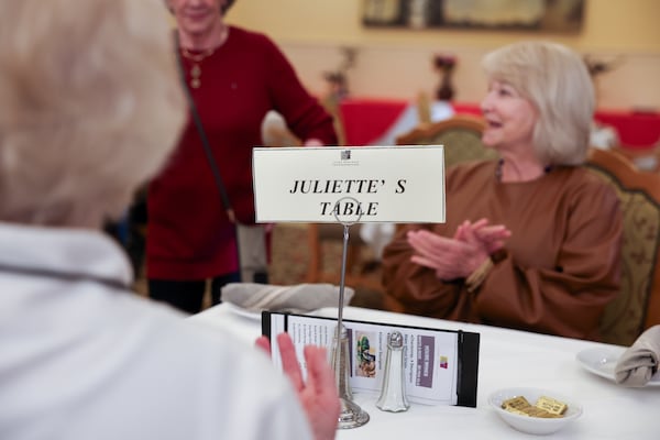 Living the dream at a supper club at Park Springs retirement community in Stone Mountain.