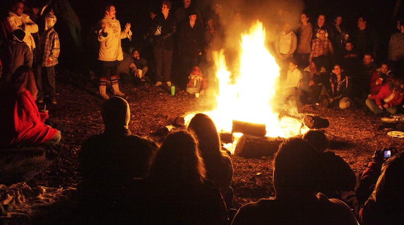 The Reynolds Nature Preserve in Morrow will host a free evening event with a bonfire, music and storytelling on Friday, Dec. 11.