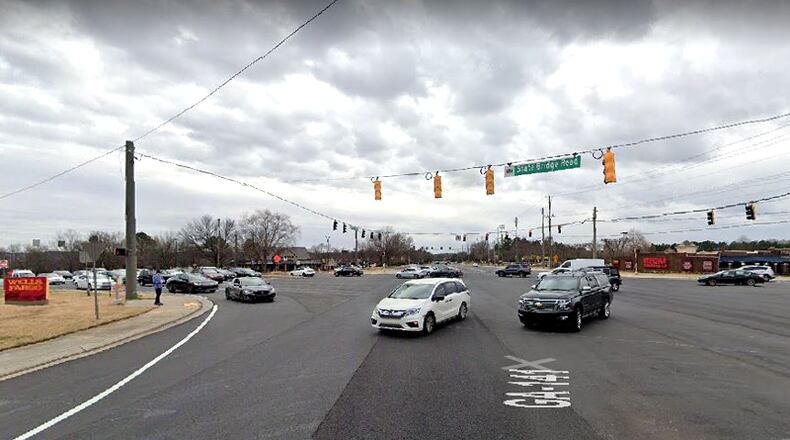 Said to be the most heavily trafficked and congested intersection in Johns Creek, the crossroads of Medlock Bridge and State Bridge roads will receive interim improvements in a $1.9 million project.