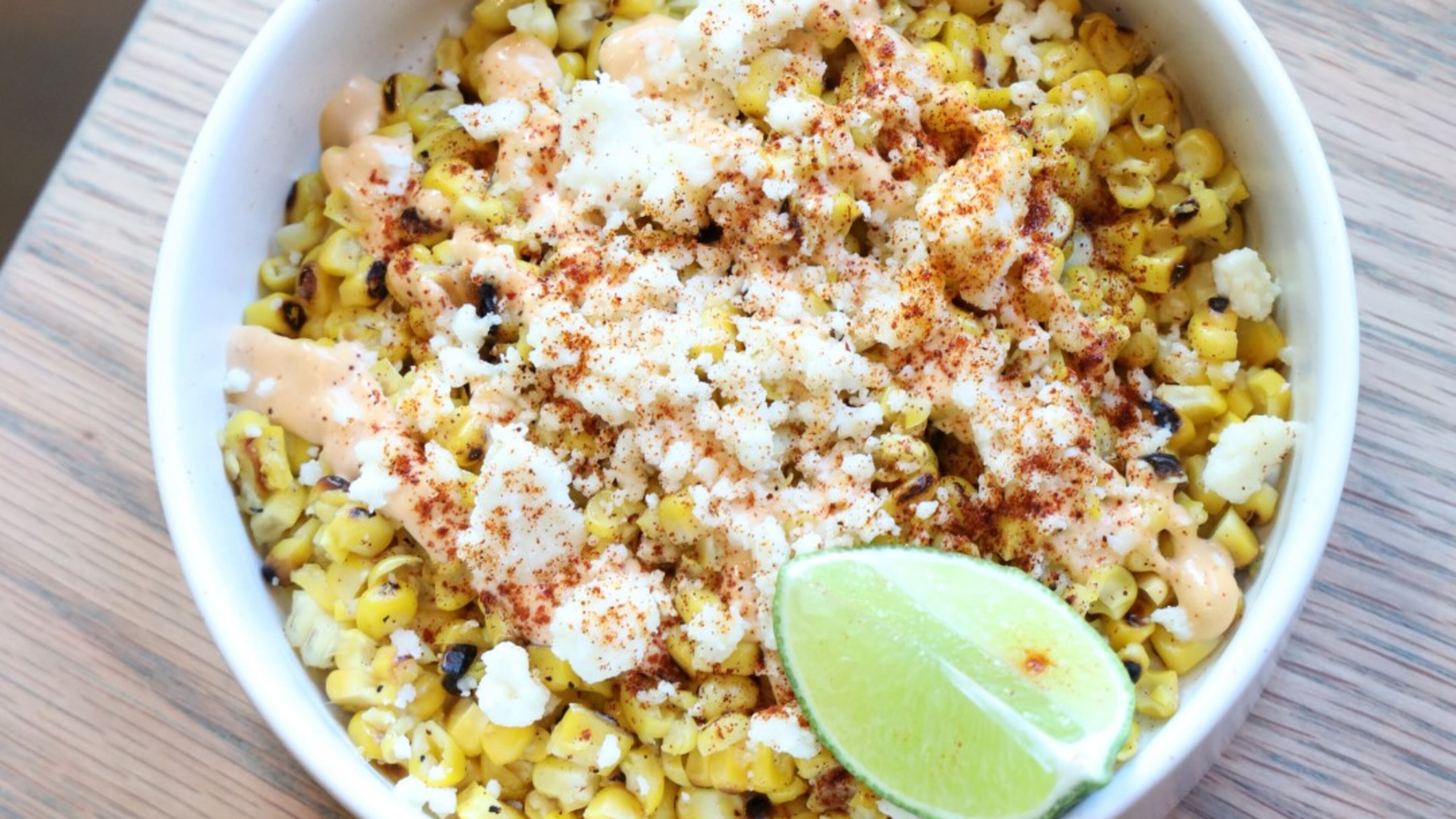 Sweet Corn Esquites from Chicheria Mexican Kitchen. (Courtesy of Chicheria Mexican Kitchen/O’Kelly Marketing)