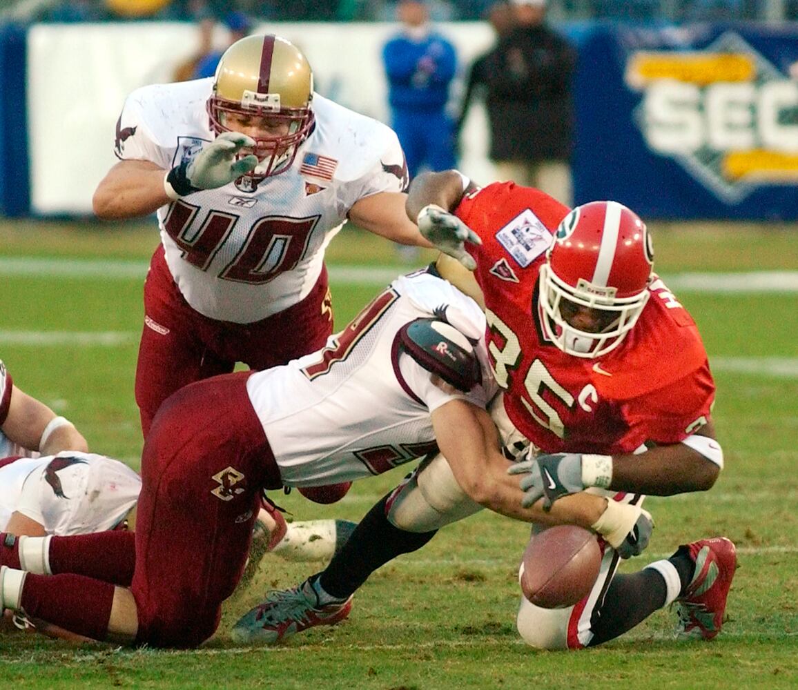 Music City Bowl, 2001: Boston College 20, Georgia 16