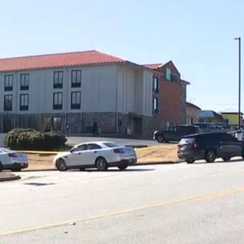 One Gwinnett County officer was killed and a second critically injured in a shooting early Sunday at a Holiday Inn Express on East Park Place Boulevard, police said.