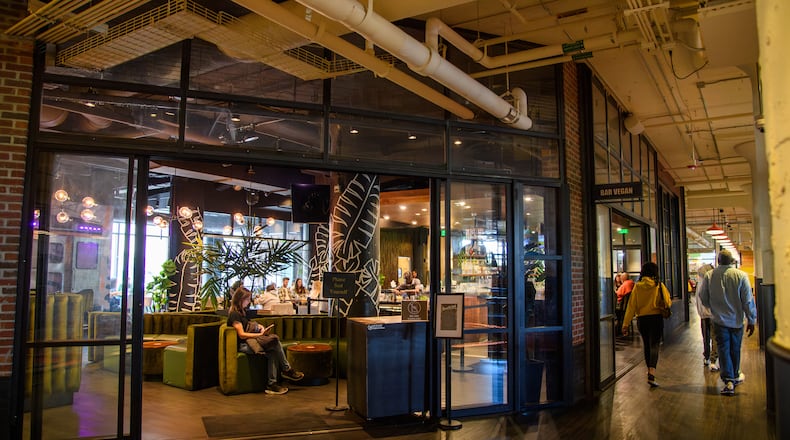 Bar Vegan will close May 5 after four years at Ponce City Market. (Jamie Spaar for the AJC)