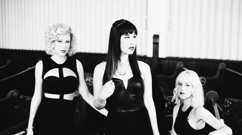 The Rasmussen sisters of Good English, (left to right) Celia, Elizabeth and Leslie. CONTRIBUTED