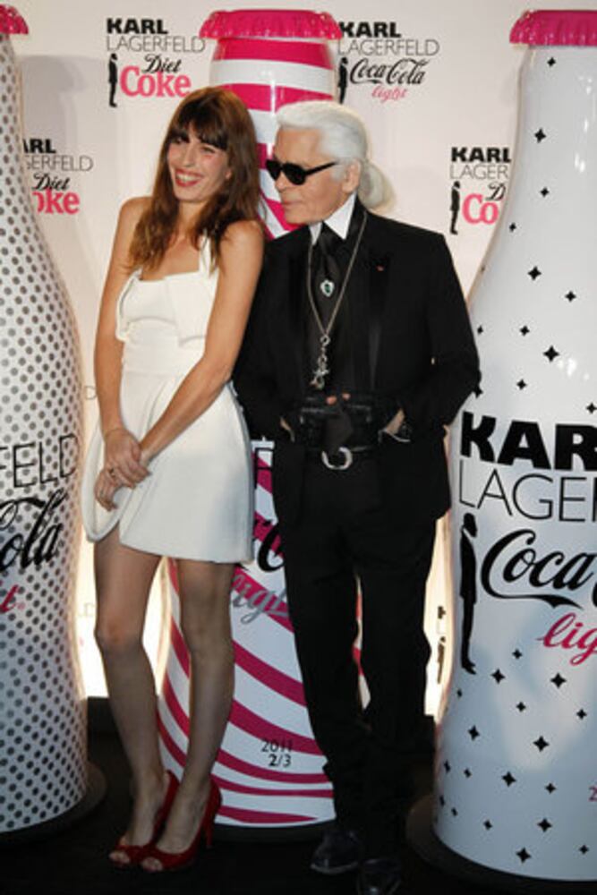 Karl Lagerfeld unveils limited edition Diet Coke bottles