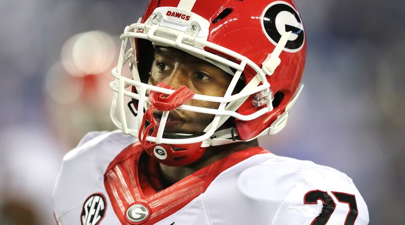 Tailback Nick Chubb returned to Georgia for his senior season.