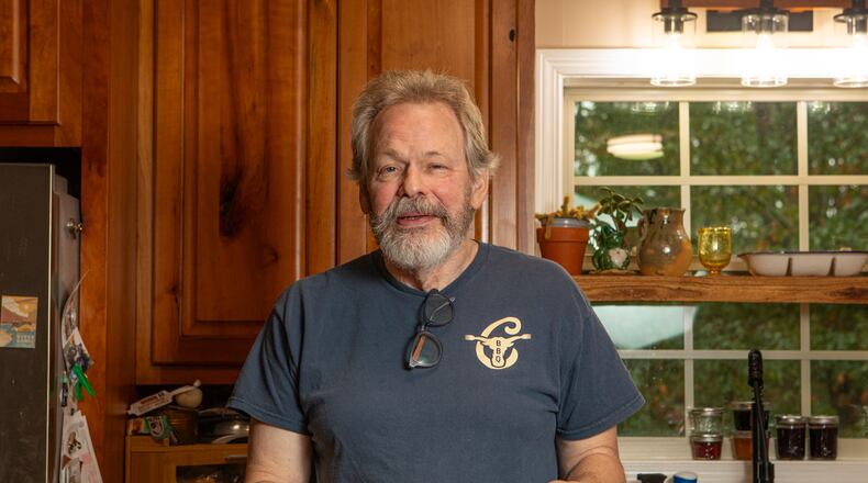 Retired chef Tenney Flynn, known throughout his career as a seafood authority and cookbook author, is also a gifted pastry chef. (Aaliyah Man for The Atlanta Journal-Constitution)
