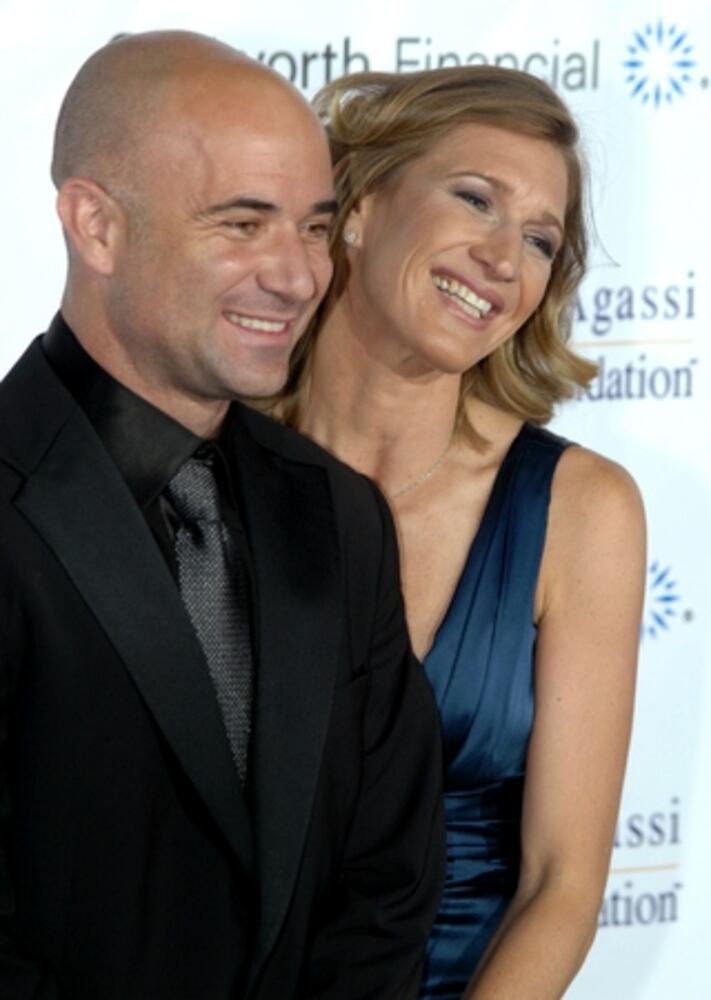Andre Agassi hosts benefit in Las Vegas
