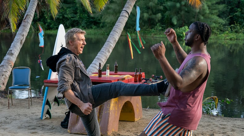 Cobra Kai. William Zabka as Johnny Lawrence in Cobra Kai. Cr. Curtis Bonds Baker/Netflix © 2022