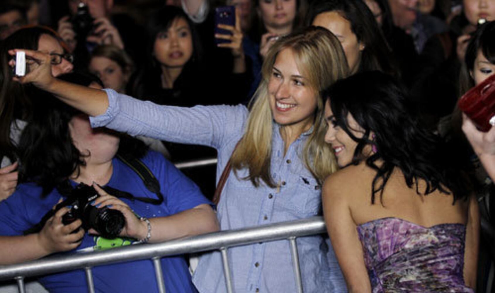 Beauties at the 'Beastly' premiere