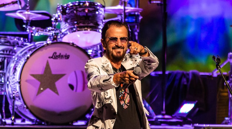 Ringo Starr and His All Starr Band performed at the Cobb Energy Performing Arts Centre on Sept. 19, 2022. Photo: Ryan Fleisher for AJC