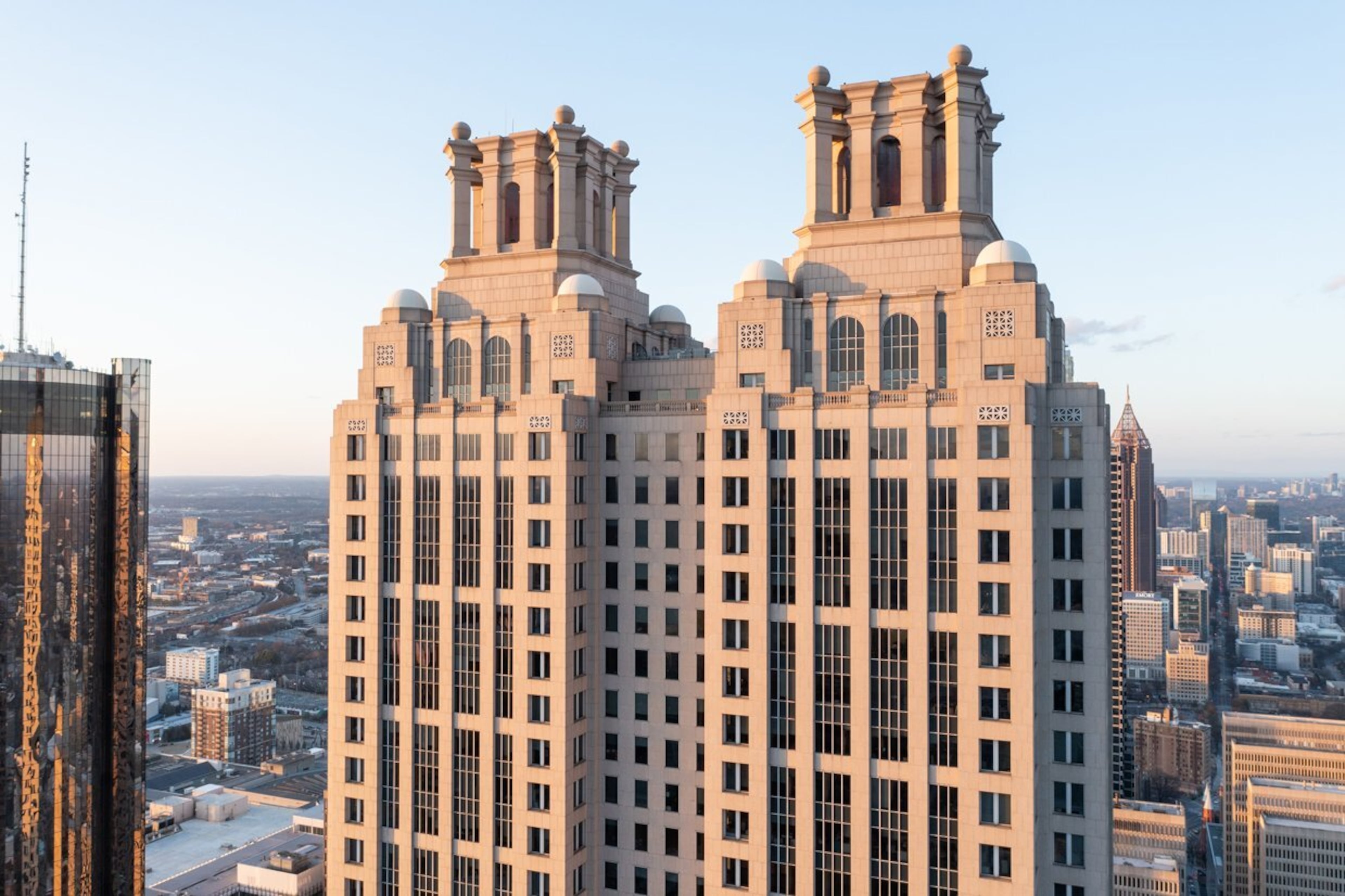 191 Peachtree Tower is 50-story skyscraper in downtown Atlanta.