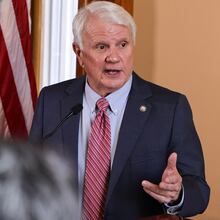 Georgia House Speaker Jon Burns told The Atlanta Journal-Constitution on Monday that he supports a measure to ban transgender girls from competing in women’s school sports. But asked whether he backs other legislation targeting transgender Georgians, Burns responded, "No, we do not.” (Natrice Miller/The Atlanta Journal-Constitution/TNS)