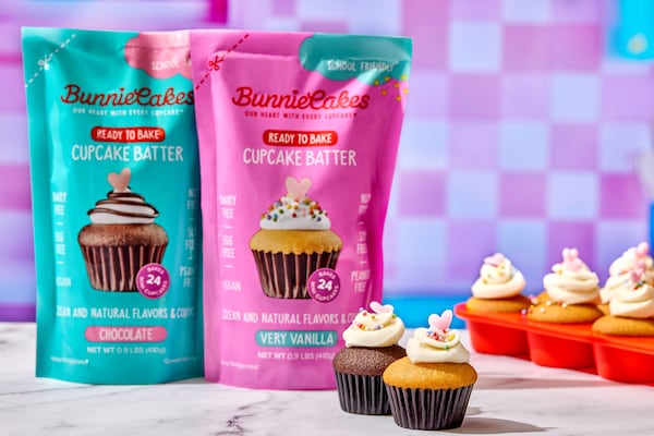 Cupcake batter. (Courtesy of Bunnie Cakes)