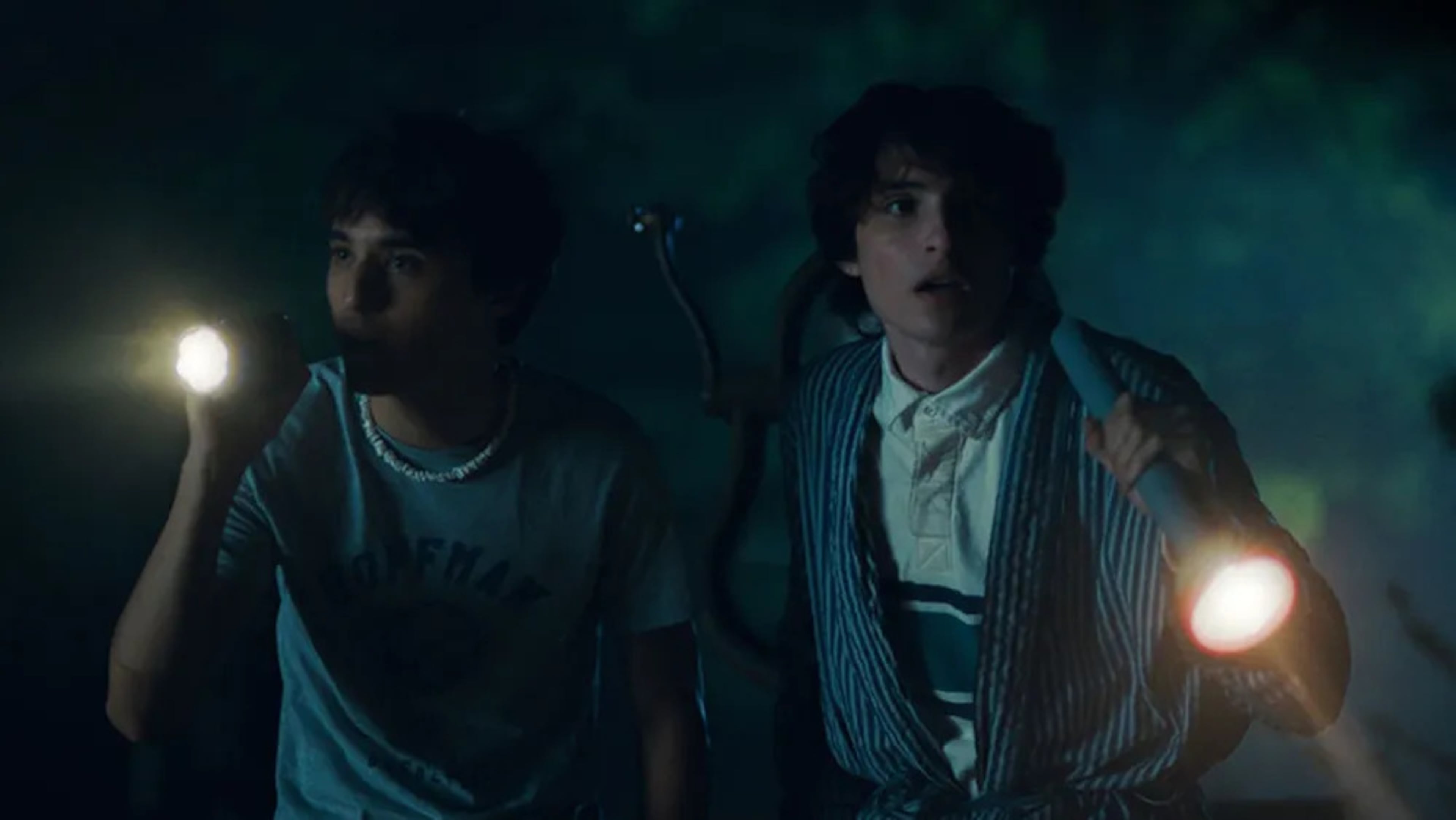"Hell of a Summer" co-directors Billy Bryk and Finn Wolfhard also star in the movie, which came out earlier this month. (Courtesy of Neon)