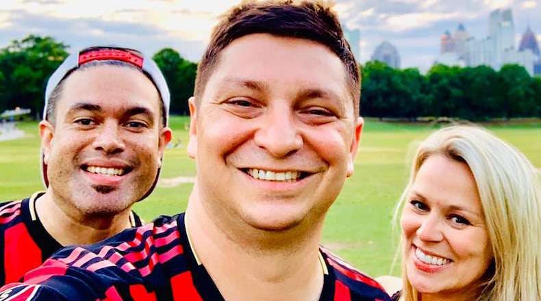 PK and Denise Kalentzis and Duryan Smith  were the "PK in the Morning" team on Power 96.1 until this week. PUBLIC FACEBOOK PHOTO