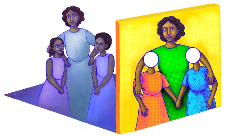 Cier Black comes to terms with her kids’ perception of her parenting style. Illustration credit: Elizabeth Landt