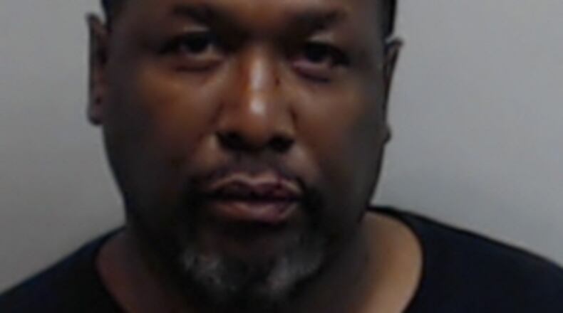 For a mug shot, Wendell Pierce doesn't look half bad. CREDIT: Fulton County Sheriff's Office
