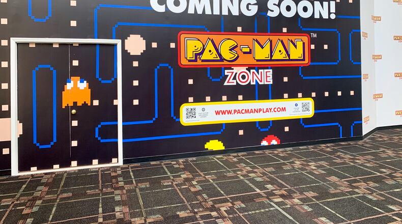 Pac-Man Zone will open in the spring at Town Center mall in Cobb County.