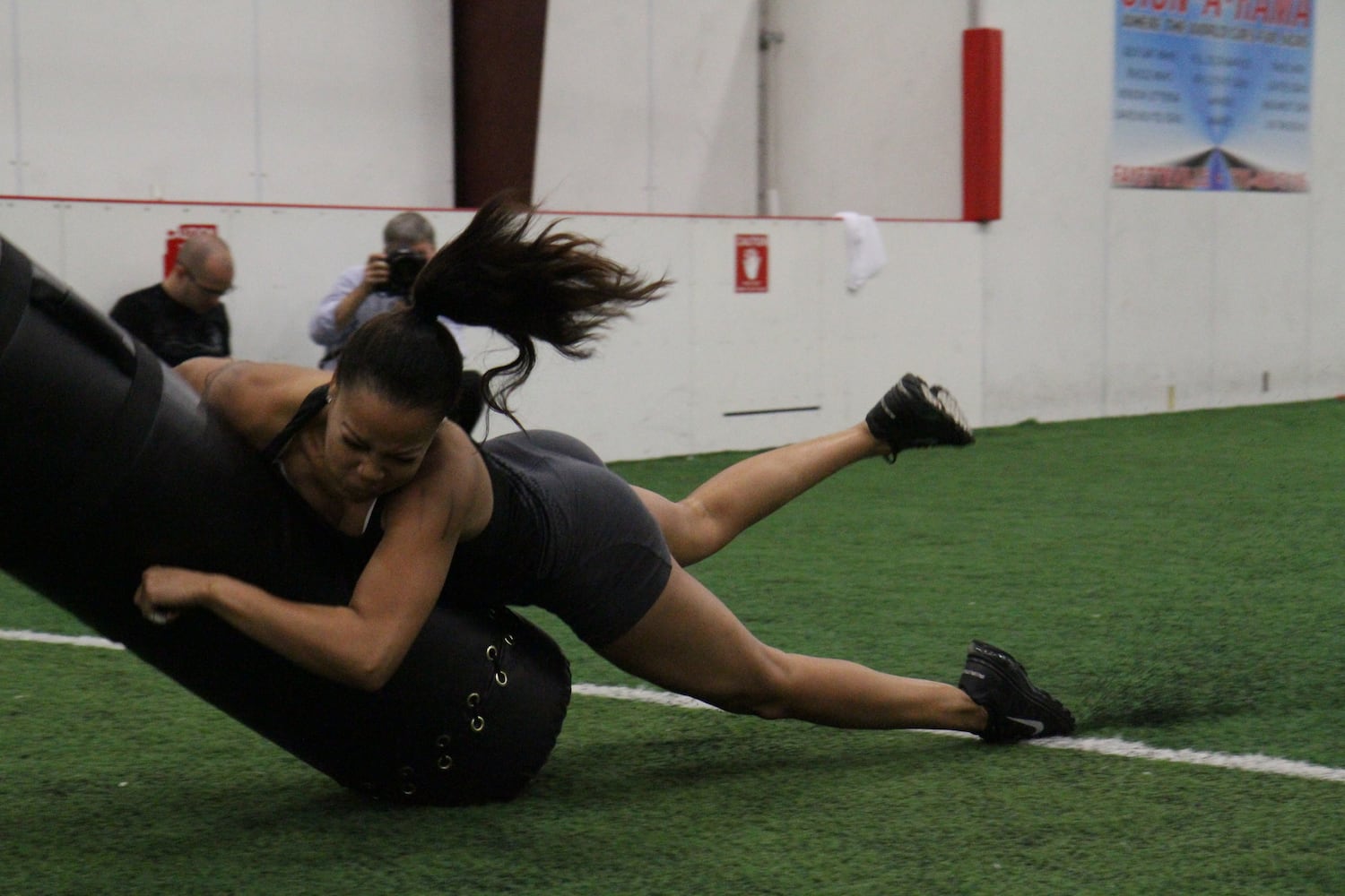 Lingerie Football tryout for Atlanta Steam