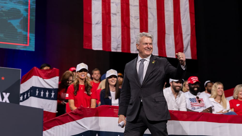 U.S. Rep. Mike Collins, R-Jackson, is running for a U.S. Senate seat. (Arvin Temkar/AJC)