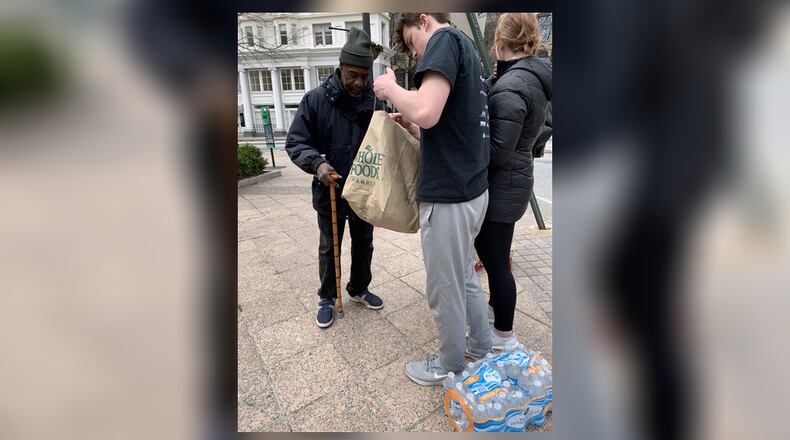 Emory Paul, 17, created a nonprofit to help Atlanta's homeless residents.