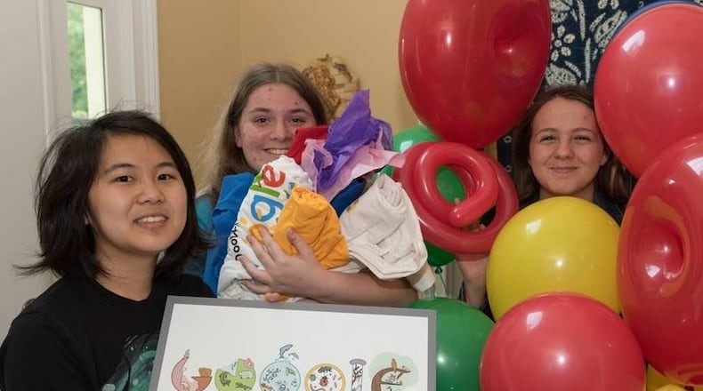 Helena Soriano, winner of the "Doodle 4 Google" art competition, will now represent Georgia as a finalist in the national contest.