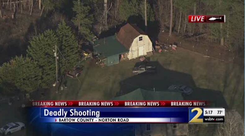 A man was found shot to death in a Bartow County home Wednesday.