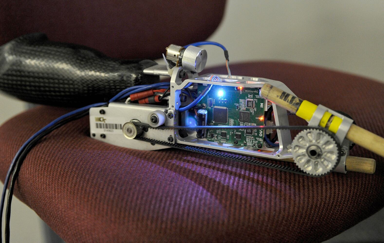 Jason Barnes and the robotic prosthesis
