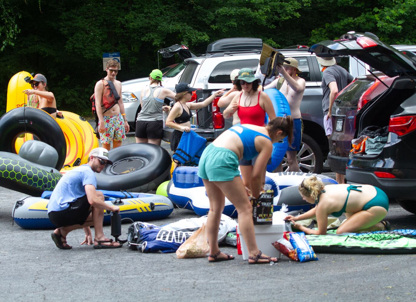 PHOTOS: Summer tradition returns with tubing on the Hooch