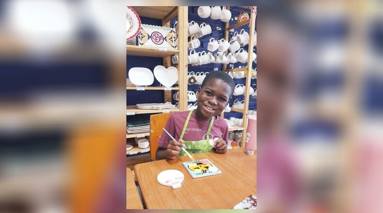 Caleb Anderson, 12, is a sophomore studying aerospace engineering at Chattahoochee Technical College. Credit: Claire Anderson